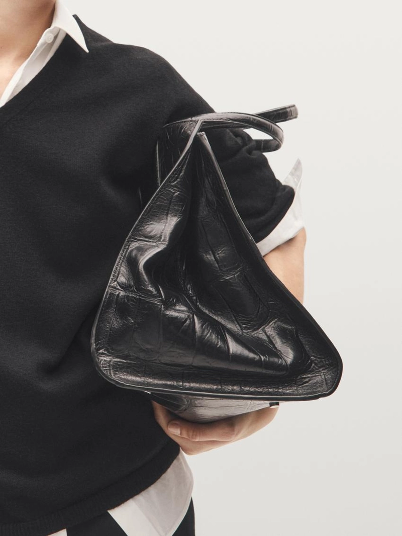 Сумка maxi nappa leather md icon