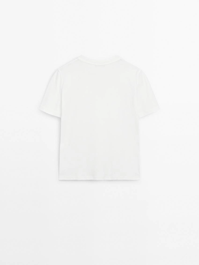 Футболка с коротким рукавом из 100% хлопка