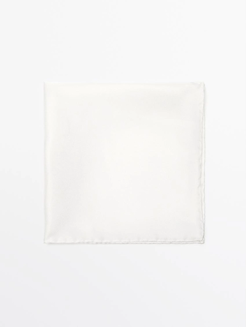 Платок для кармана из 100% шелка