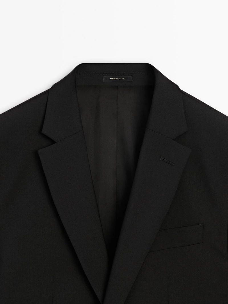 Пиджак из 100% шерсти