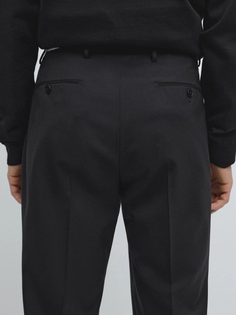 Брюки для костюма из 100% шерсти