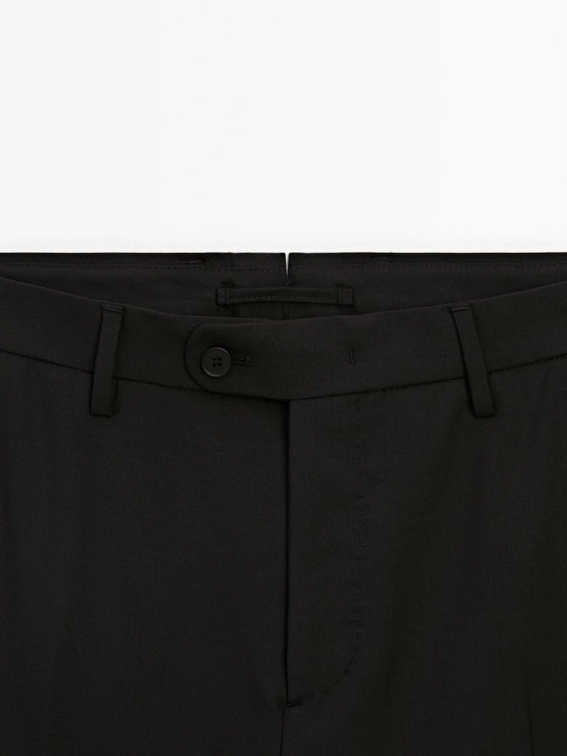 Брюки для костюма из 100% шерсти