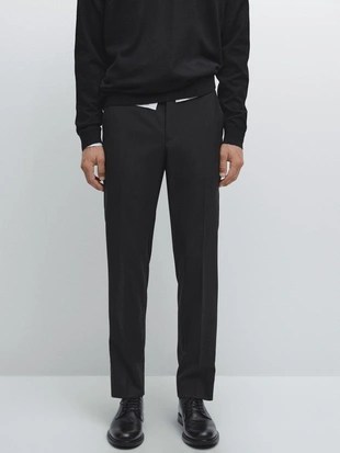 Брюки для костюма из 100% шерсти- Заказать в России