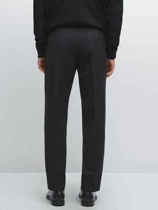 Брюки для костюма из 100% шерсти- Заказать в России