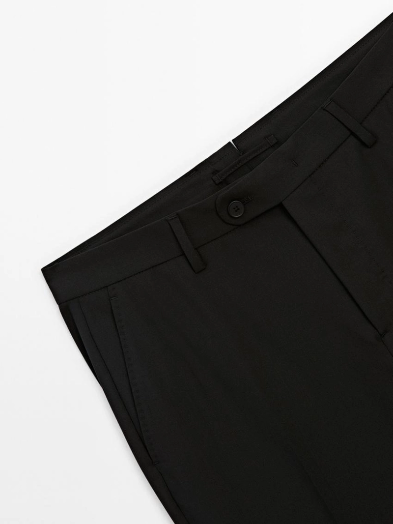 Брюки для костюма из 100% шерсти