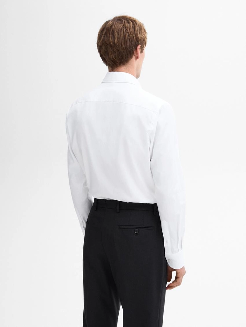 Рубашка из 100% хлопка с регулярной посадкой