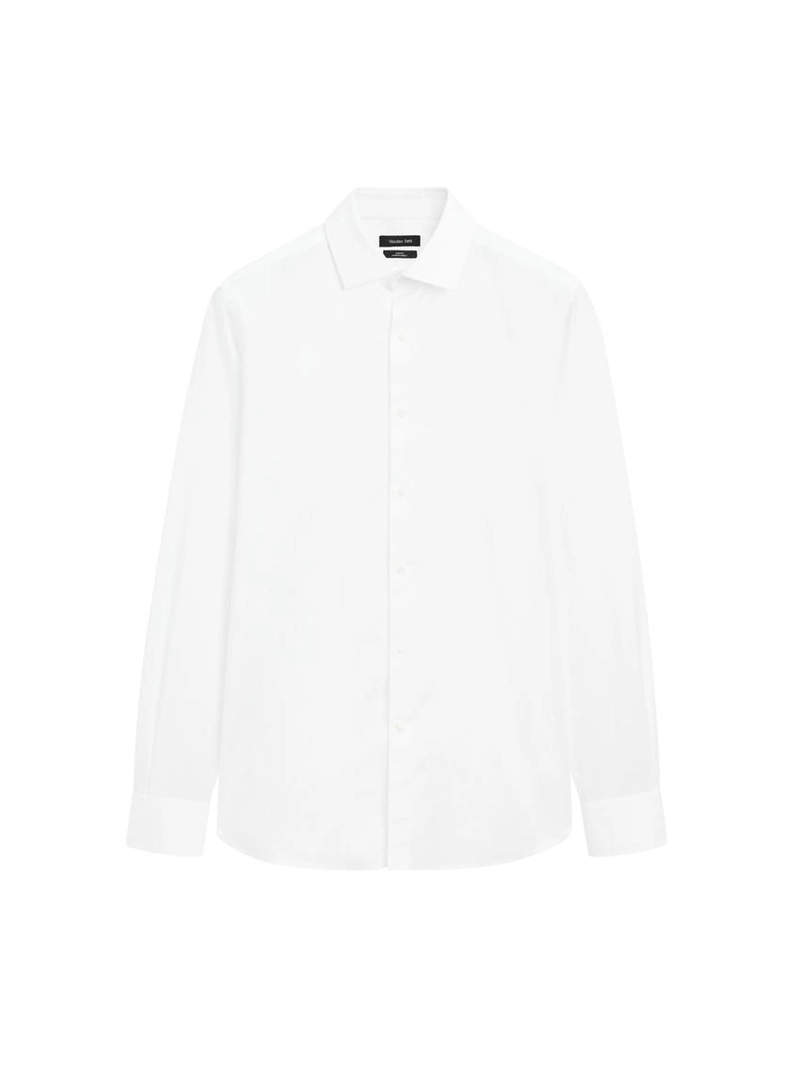 Рубашка из 100% хлопка с узким кроем