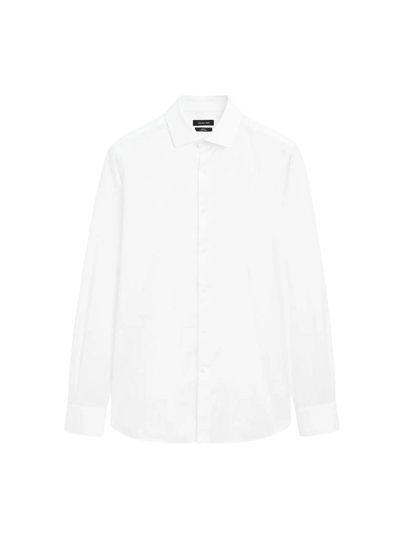 Рубашка из 100% хлопка с узким кроем