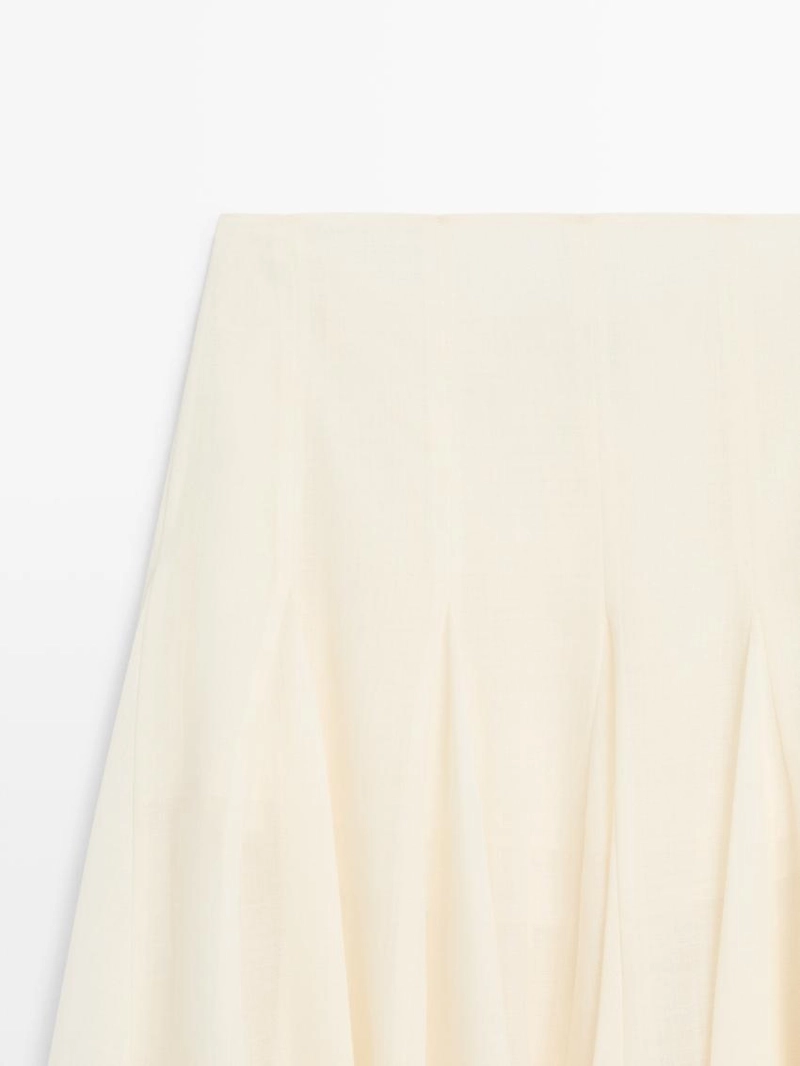 Юбка-миди с оборкой - studio