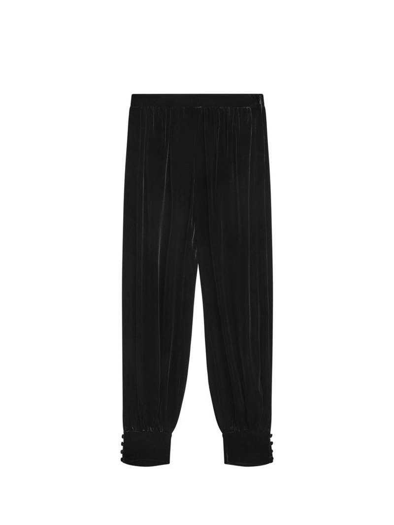 Бархатные брюки-саруэль - studio