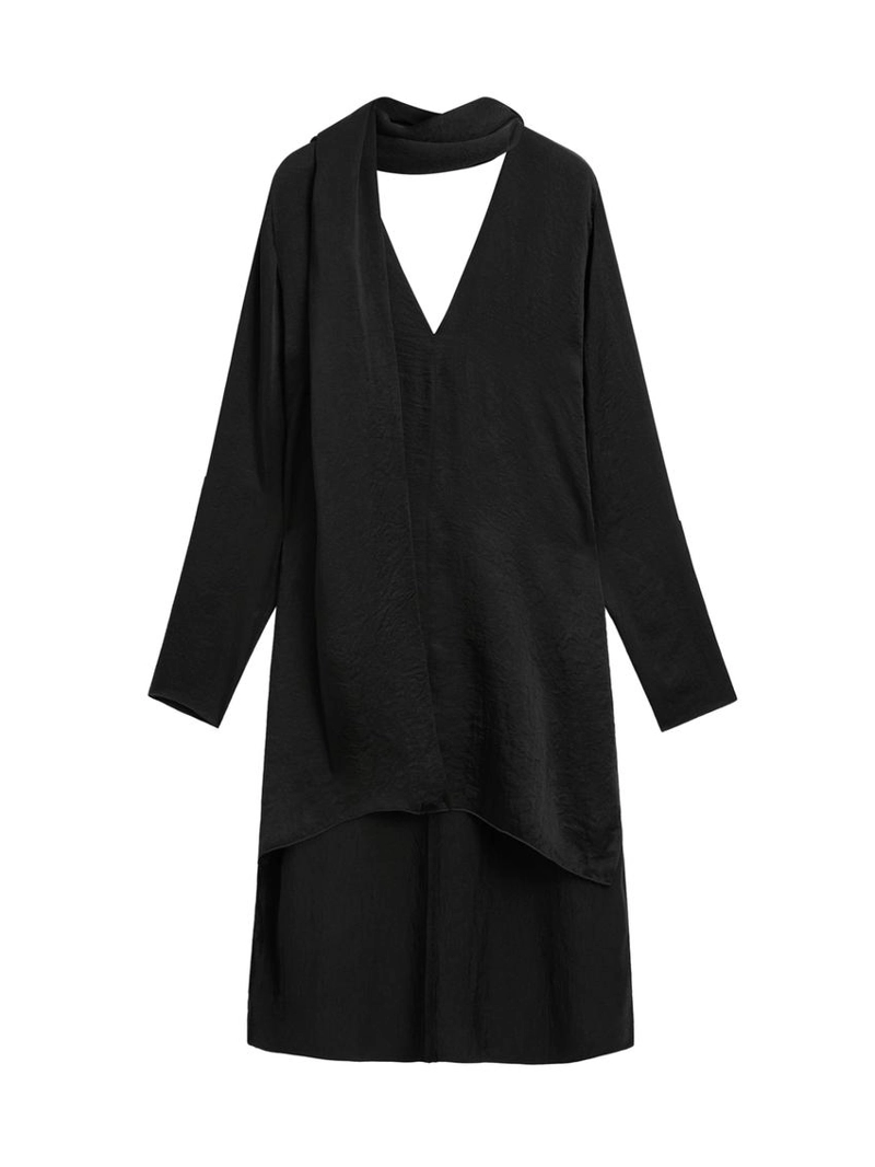 Блузка с вырезом на завязках - studio