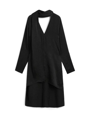 Блузка с вырезом на завязках - STUDIO- Заказать в России