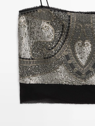 Топ с вышивкой - STUDIO- Заказать в России