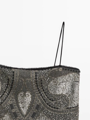 Топ с вышивкой - STUDIO- Заказать в России