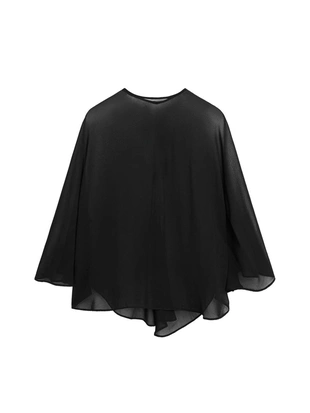 Плавный прозрачный плащ - STUDIO- Заказать в России