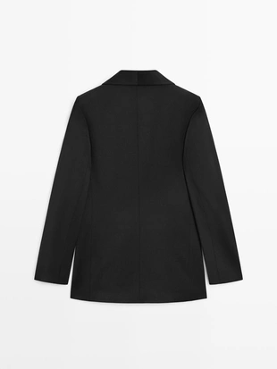 Шерстяной жакет с деталями на лацканах - STUDIO- Заказать в России