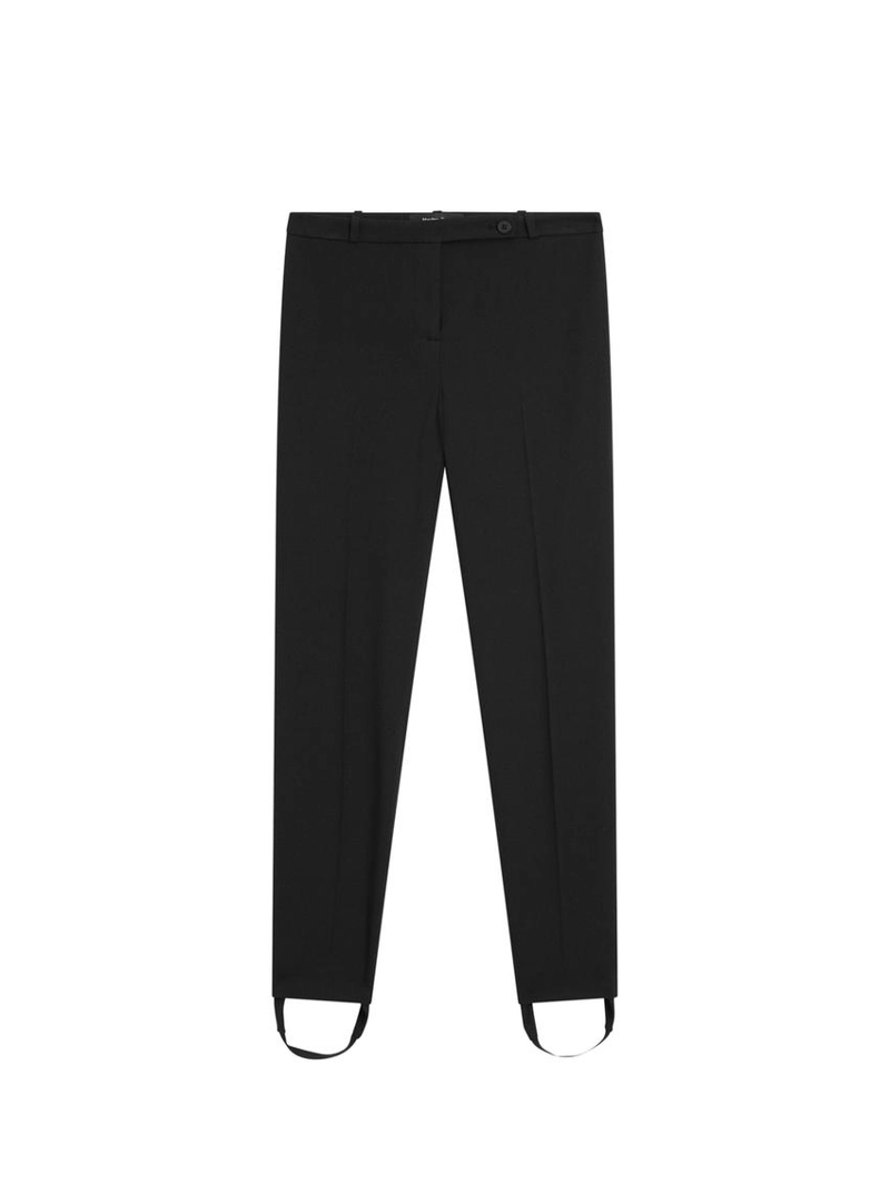 Брюки из 100% хлопка с манжетами на резинке