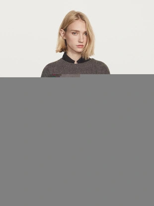 Свитер с крупной вязкой из 100% кашемира- Заказать в России