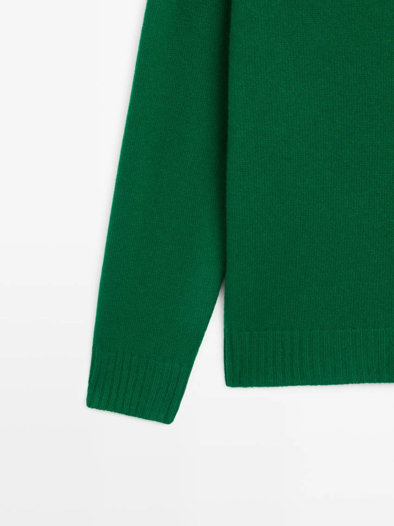 Свитер с круглым вырезом из шерстяной смеси