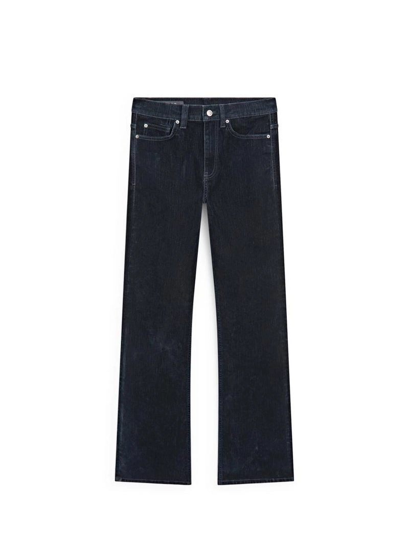 Джинсы с высокой посадкой boot-cut