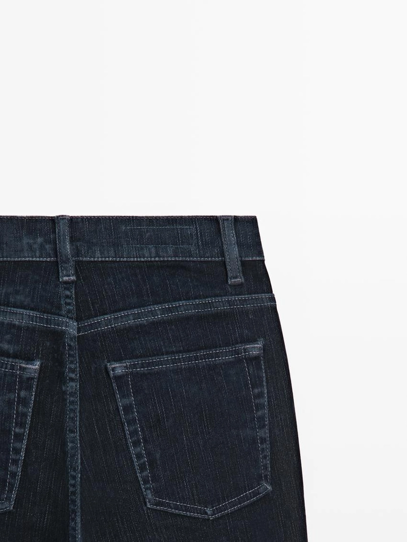 Джинсы с высокой посадкой boot-cut