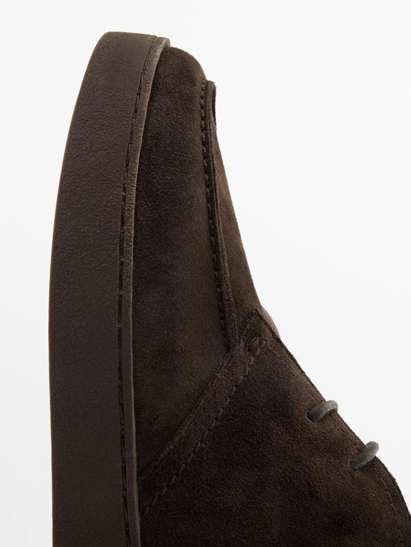 Ботинки в стиле мокасин с заостренным мыском