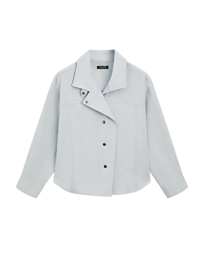 Рубашка с пуговицами и широким воротником