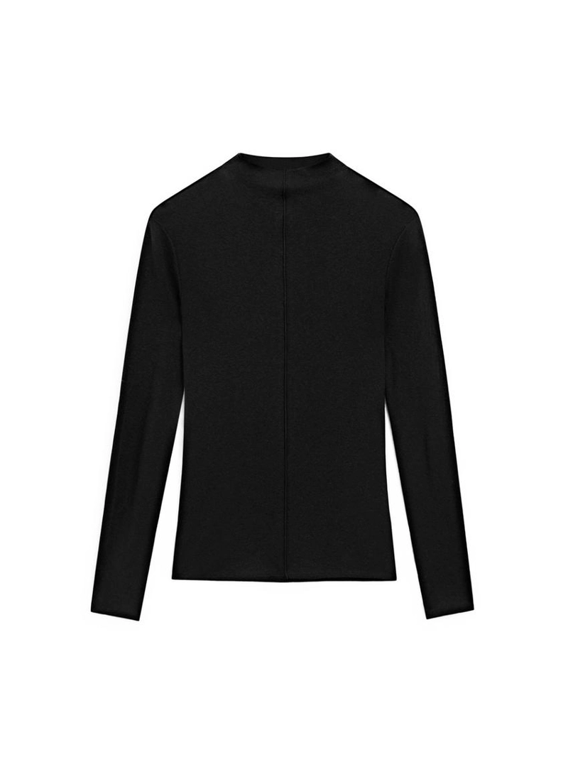 Лонгслив с деталями шва