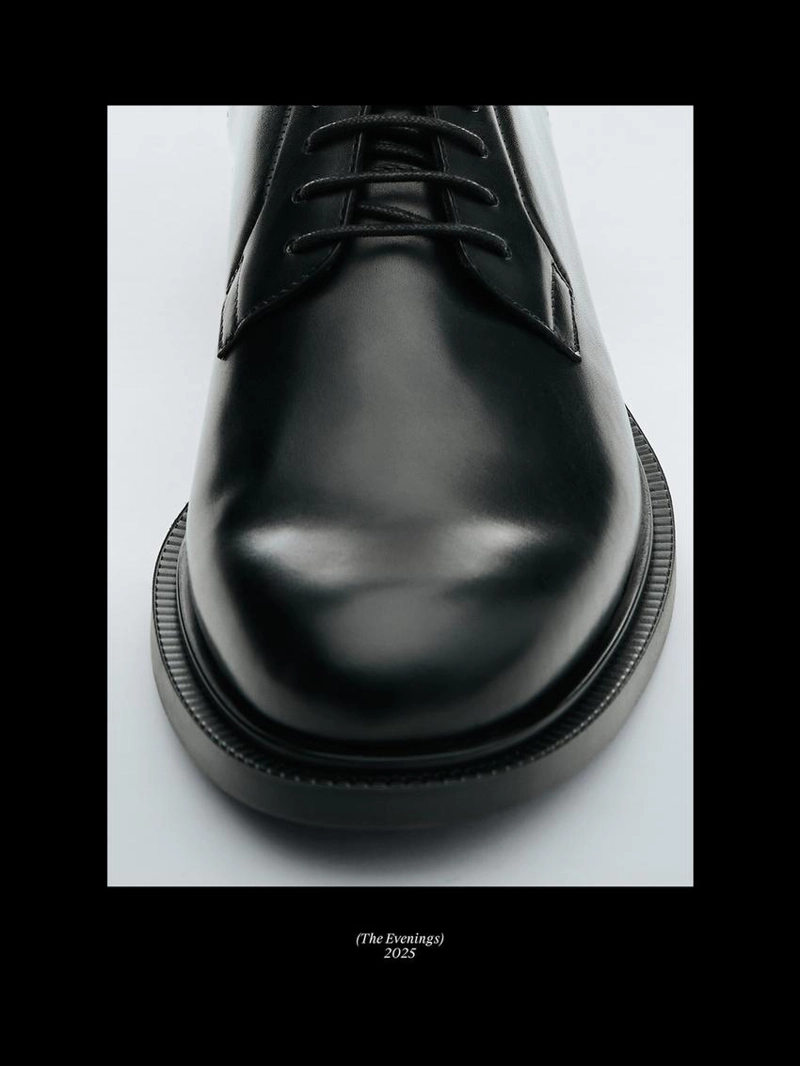 Туфли derby из кожи