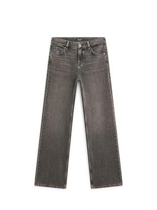 Джинсы прямого кроя с низкой посадкой- Заказать в России