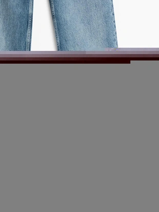 Джинсы с низкой посадкой прямого кроя- Заказать в России