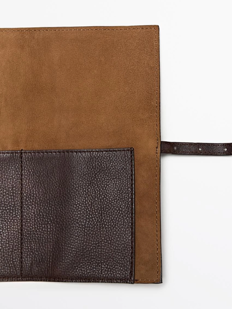 Кожаный чехол для гаджетов из нубука