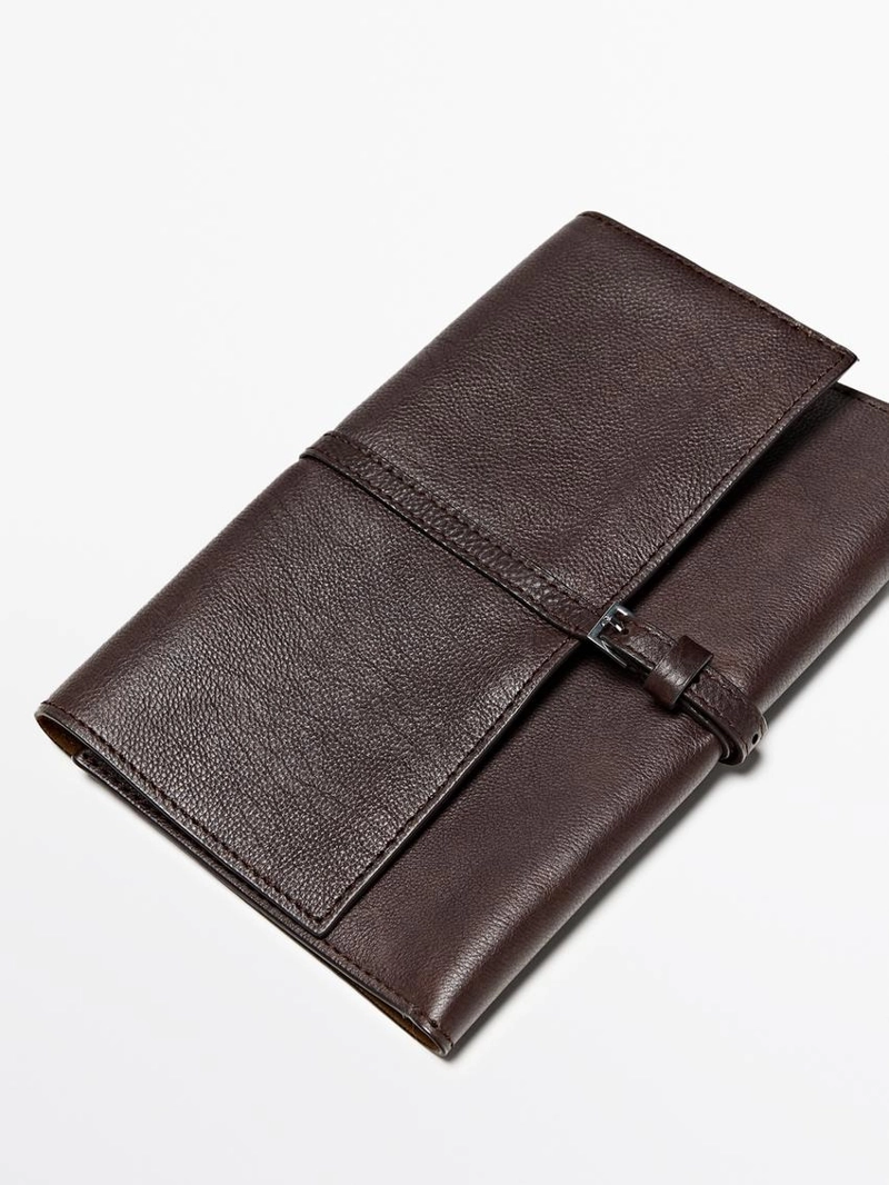 Кожаный чехол для гаджетов из нубука