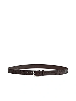 Кожанный ремень с тиснением- Заказать в России