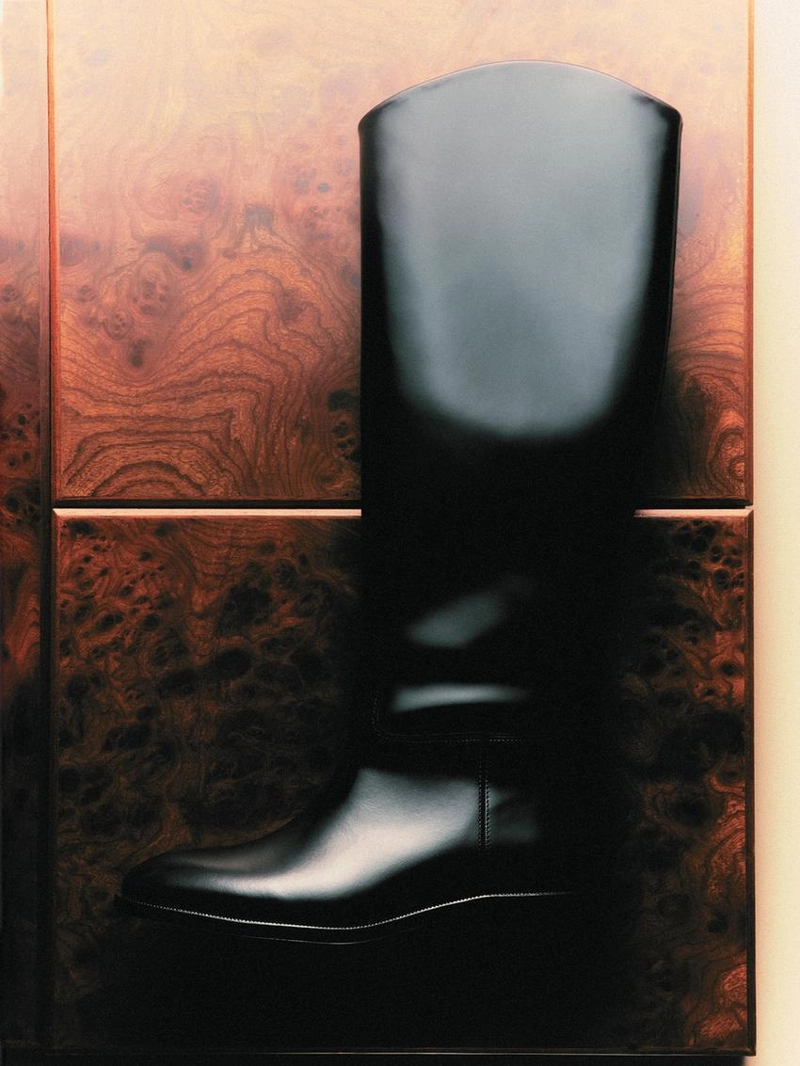 Кожаные сапоги для верховой езды