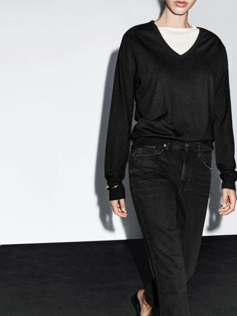 Джинсы mid-rise cropped slim fit