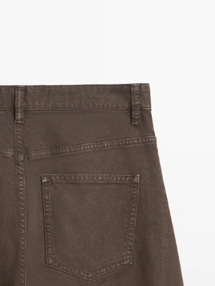 Джинсы HIGH-WAIST BALLOON FIT- Заказать в России