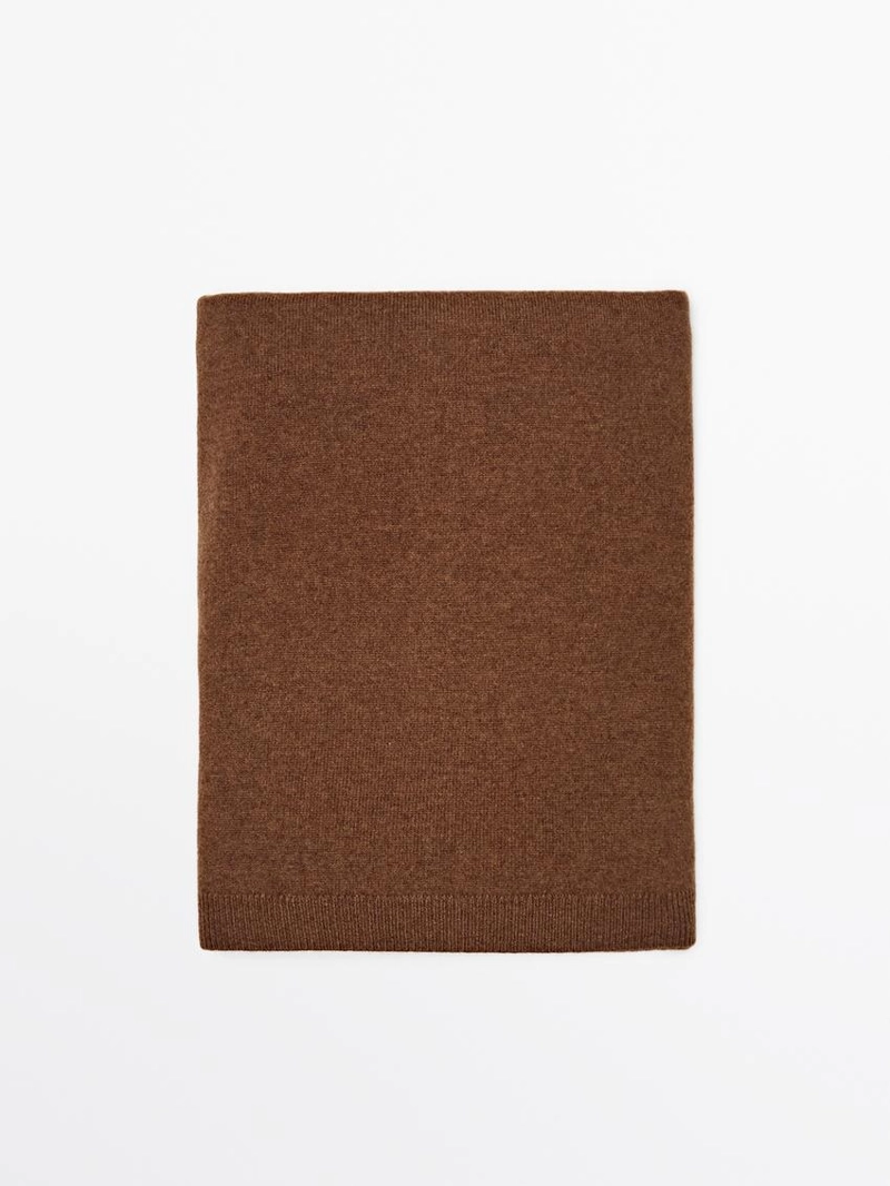 Шарф из мягкой шерстяной смеси