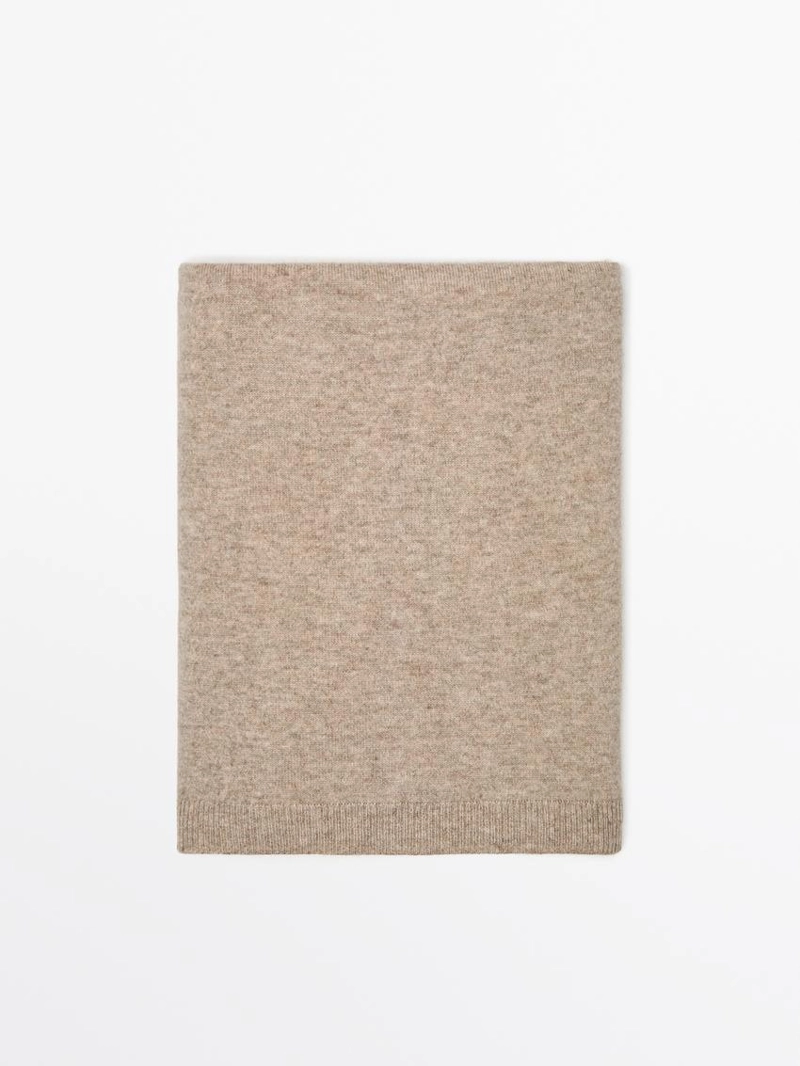 Шарф из тонкой шерстяной смеси