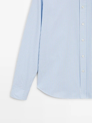 Рубашка из 100% хлопка оксфорд- Заказать в России