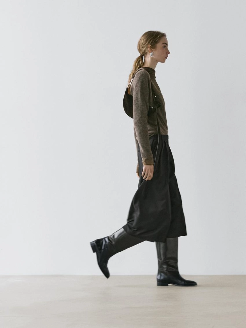 Бермуды из 100% шерсти