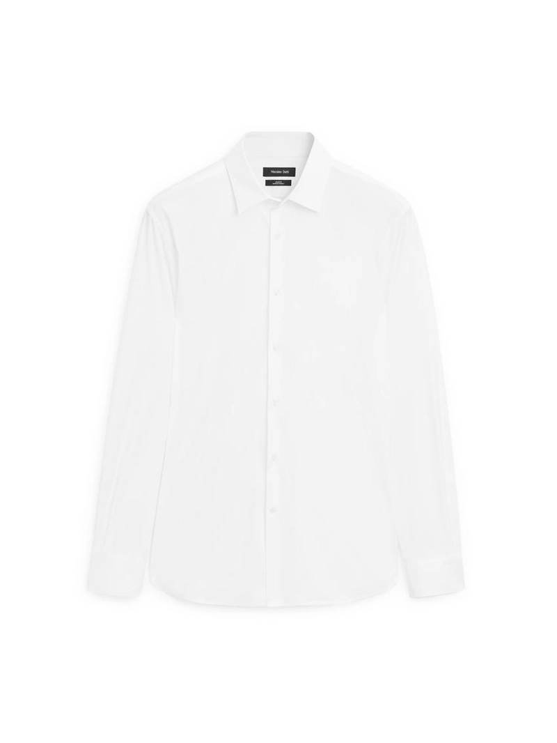 Рубашка slim fit cтрейч