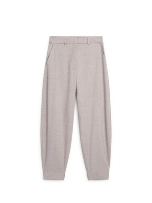 Брюки саруэль с деталями пряжки- Заказать в России