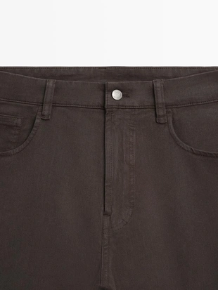 Джинсы с зауженным кроем- Заказать в России