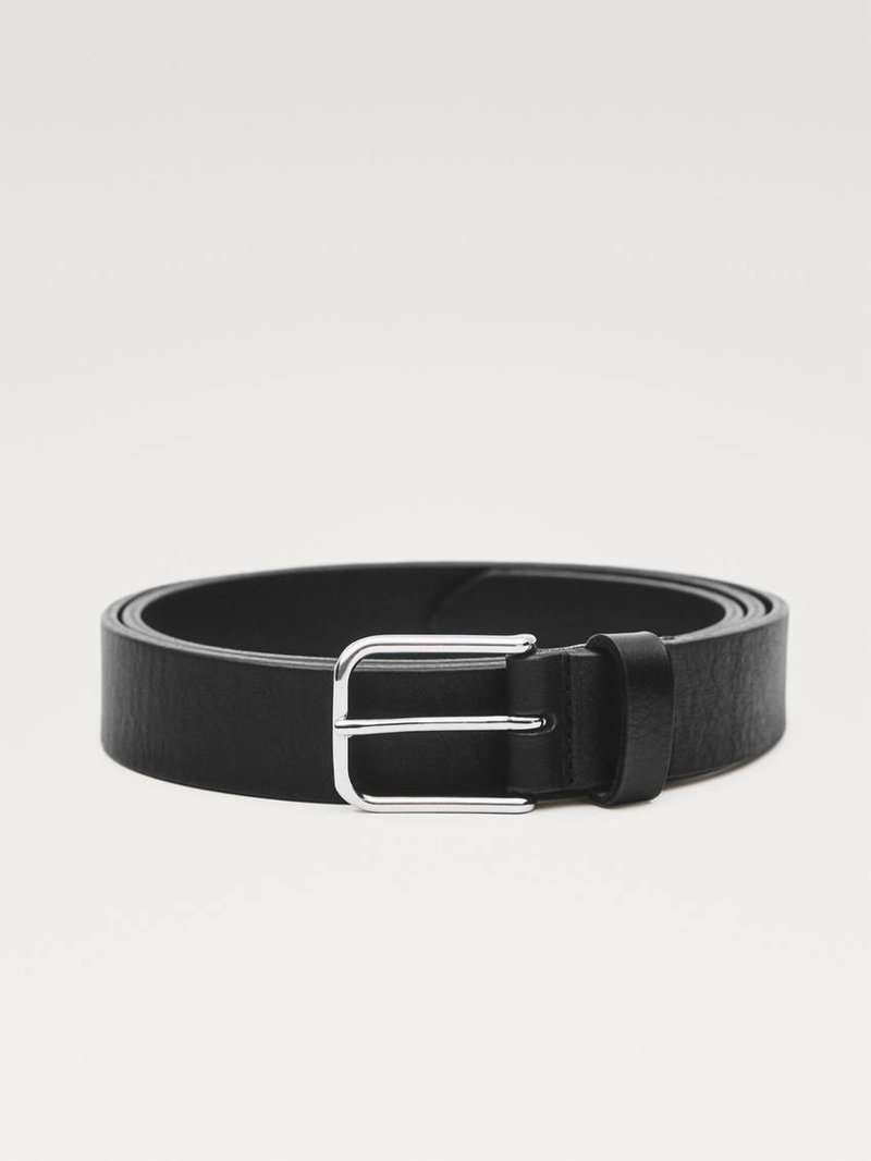 Кожанный пояс из нубука