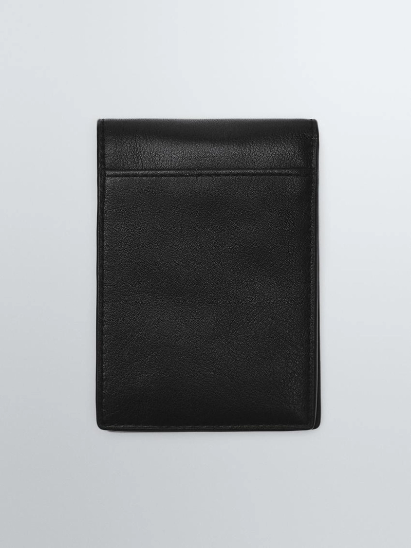 Кошелек из натуральной лакированной кожи