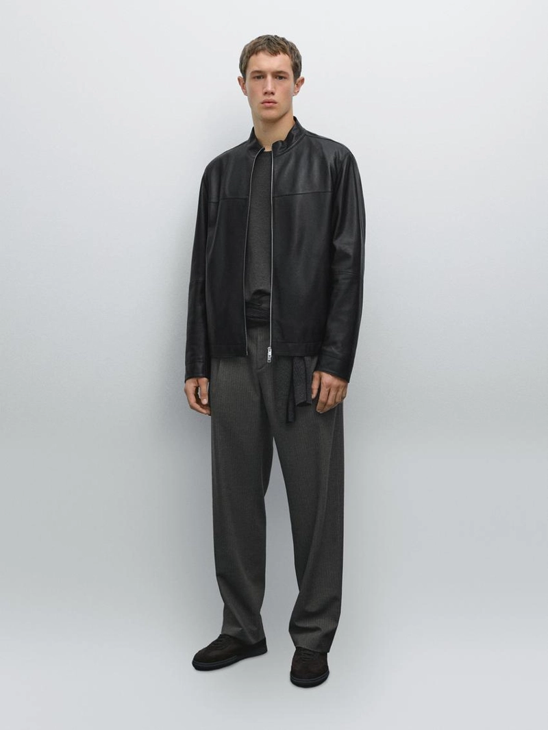 Куртка из овечьей кожи nappa