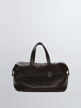 Сумка-дюфель из кожи непа- Заказать в России