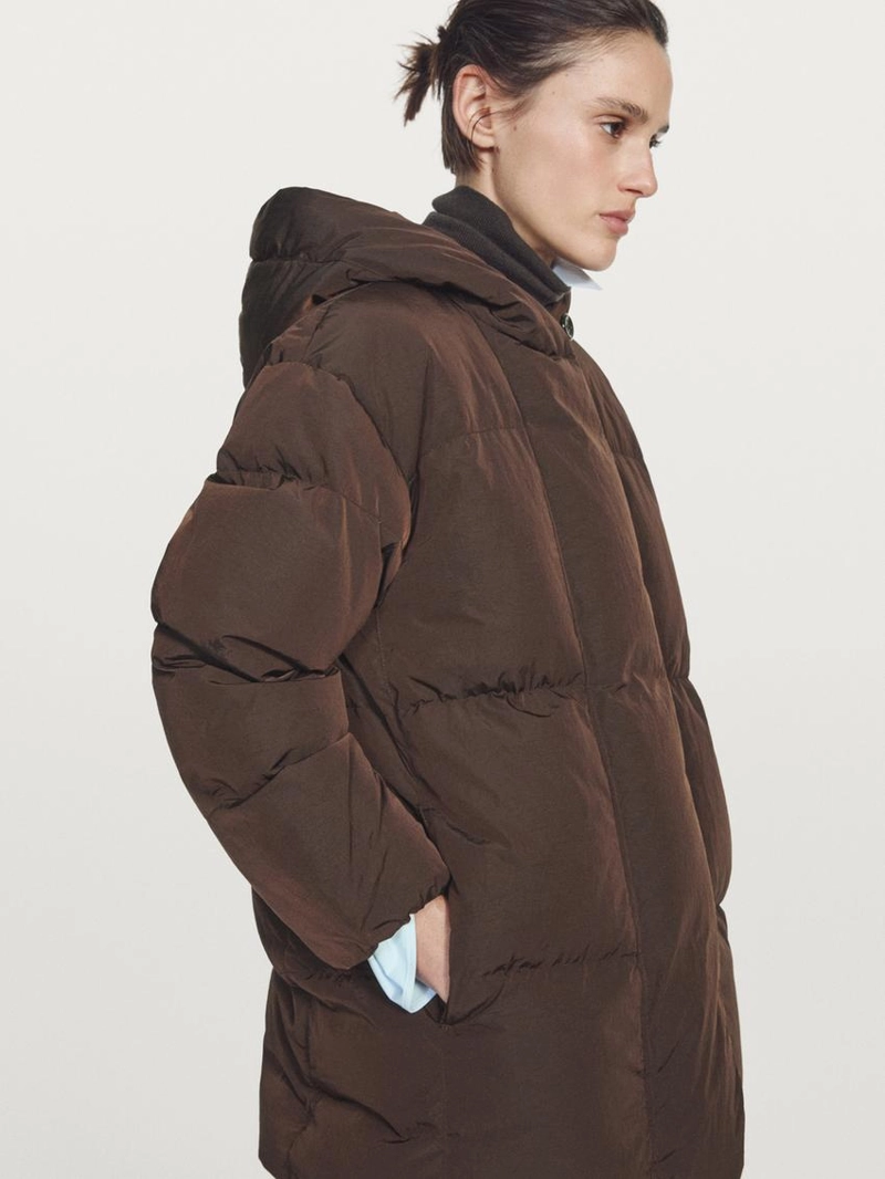 Куртка-пуховик 80% пух - 20% водоотталкивающих перьев