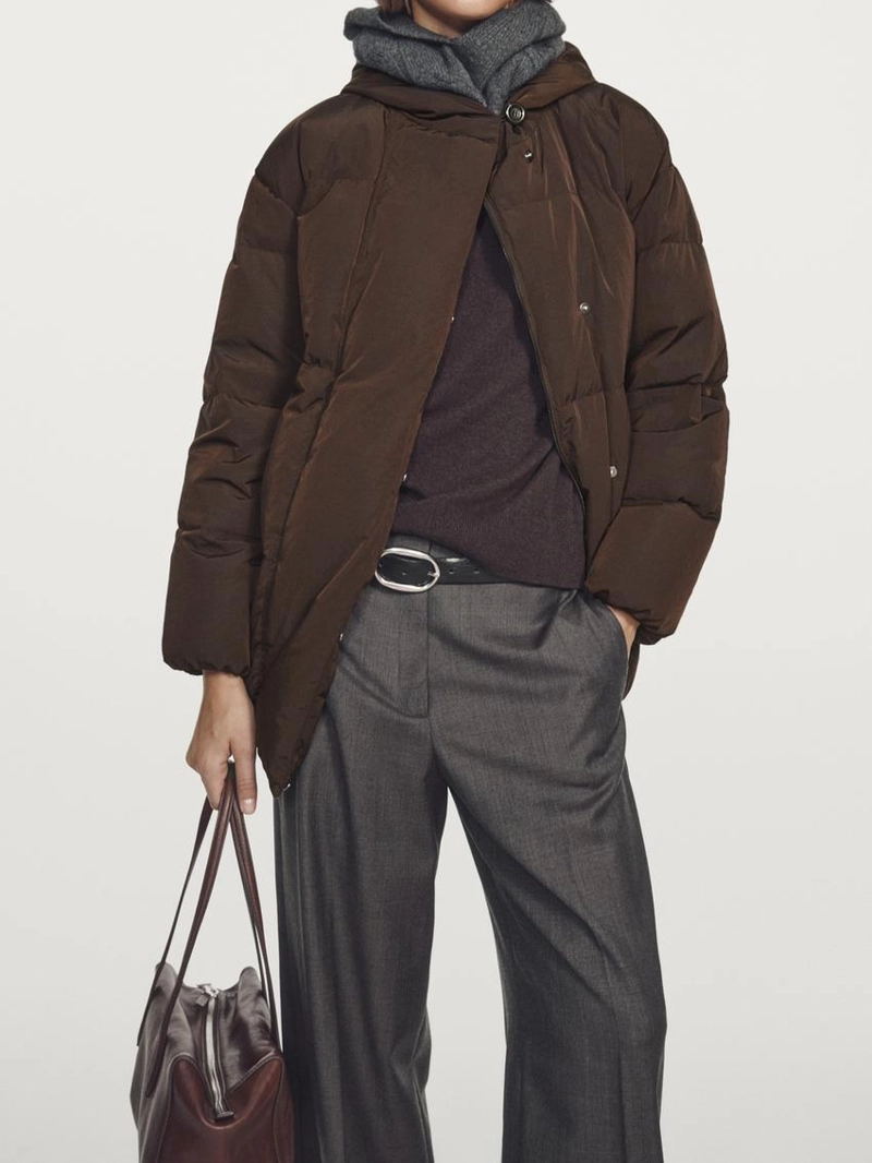 Куртка-пуховик 80% пух - 20% водоотталкивающих перьев